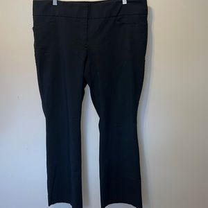 Zip front slacks